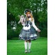 Miss Point Plaid Petal Rabbit JSK(Reservation/2 Colours/Full Payment Without Shipping)
